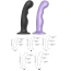 Фаллоимитатор Strap-On-Me Dildo Plug P&G M, розовый - Фото №2