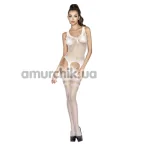 Комбинезон Passion Free Your Senses BS038, белый - Фото №1