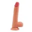 Фаллоимитатор Dual-Layered Silicone Nature Cock LV4005, телесный - Фото №1