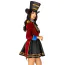 Костюм циркачки Leg Avenue Classic Ringmaster Costume, красно-черный: платье + головной убор - Фото №4