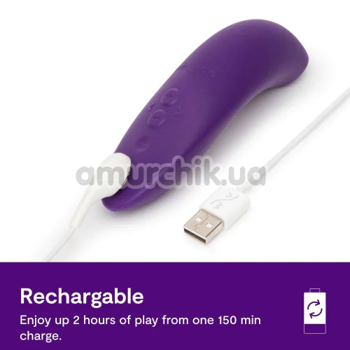 Симулятор орального секса для женщин We-Vibe Melt 2 (ви вайб мелт фиолетовый)