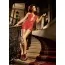 Комбинация Red Lace Deep V-Neck Dress - Фото №3