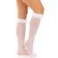 Гольфи Leg Avenue Sweetheart Ruffle Cuff Knee Highs, білі - Фото №4