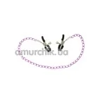 Затискачі для сосків Nipple Chain lila - Фото №1