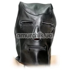 Маска с молниями закрытая Spade, черная - Фото №1