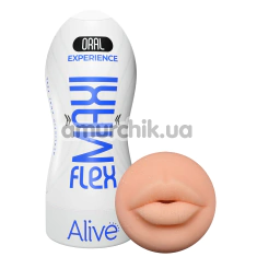 Симулятор орального сексу Alive Maxi Flex Oral Experience, тілесний - Фото №1