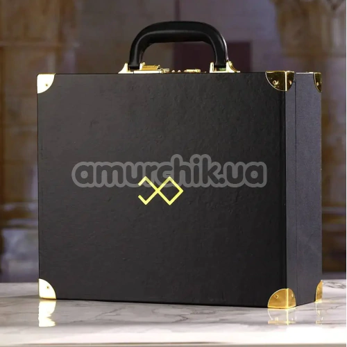 Бондажний набір Lockink Moonlight Treasure Chest Set, чорний
