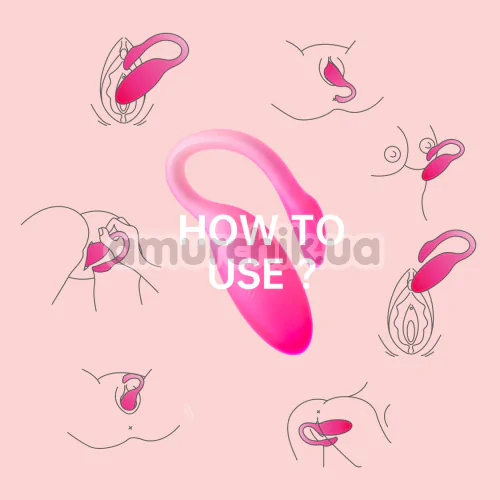 Вибратор Magic Motion Magic Flamingo Max, розовый