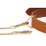 Ошейник с поводком Lockink Tied Collar With Leash Set, коричневый - Фото №6