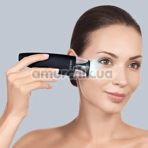 Микротоковый LED-излучатель для восстановления кожи лица Geske Anti-Aging Skin Renewer 9 in 1, черный