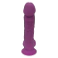 Фаллоимитатор Real Love Premium Silicone Dildo 7 с мошонкой, фиолетовый - Фото №3