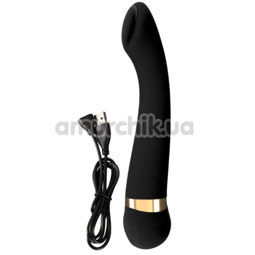 Вибратор для точки G с подогревом и охлаждением Hot n' Cold Vibrator, черный