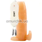 Насадка на пенис с вибрацией Superme Vibrating Real Feel Sleeve, телесная - Фото №1