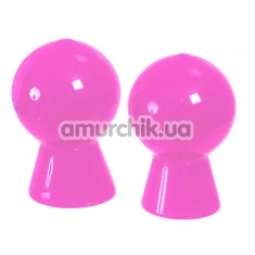 Вакуумные стимуляторы для сосков Nipple Sucker, розовые - Фото №1