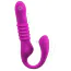 Вибратор клиторальный и для точки G с толчками Javida 3 Function Vibrator, розовый - Фото №4