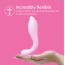 Фалоімітатор So Divine Discreet Silicone G-spot Dildo, рожевий - Фото №10