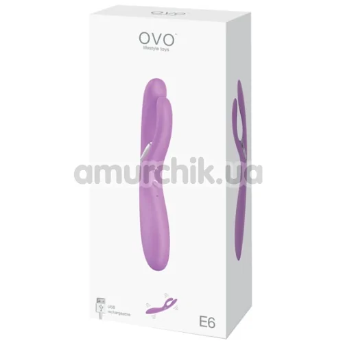 Вібратор OVO E6, рожевий