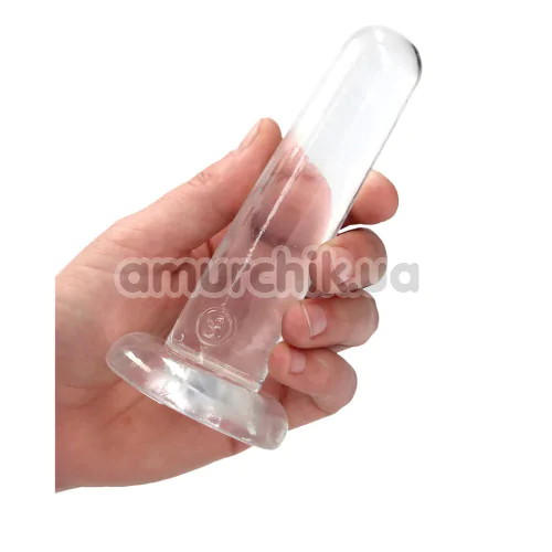 Фаллоимитатор Realrock Crystal Clear Dildo 5.3, прозрачный