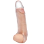 Насадка на пенис Size Up 2 Inch See-Thru Penis Extender With Ball Loop, прозрачная - Фото №4