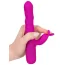 Вибратор с ротацией XouXou Rotating Pearl Rabbit Vibrator, розовый - Фото №7