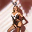 Костюм зайчика JSY Sexy Lingerie чорний: боді + панчохи + вушка + рукавички - Фото №3