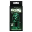 Анальна пробка Firefly Glass Plug Medium, світиться у темряві - Фото №2