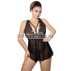 Пеньюар JSY Sexy Lingerie P61151, чорний - Фото №1