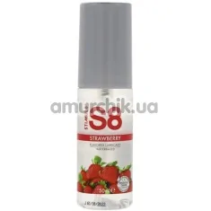 Оральный лубрикант Stimul8 Flavored Lube - клубника, 50 мл - Фото №1
