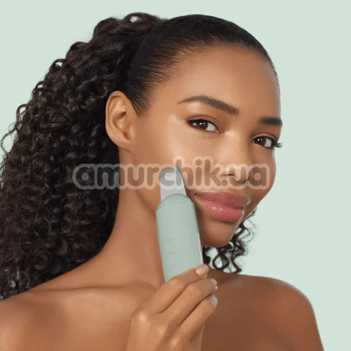 Микротоковый скрабер для кожи лица Geske MicroCurrent Skin Scrubber & Blackhead Remover 9 in 1, зеленый