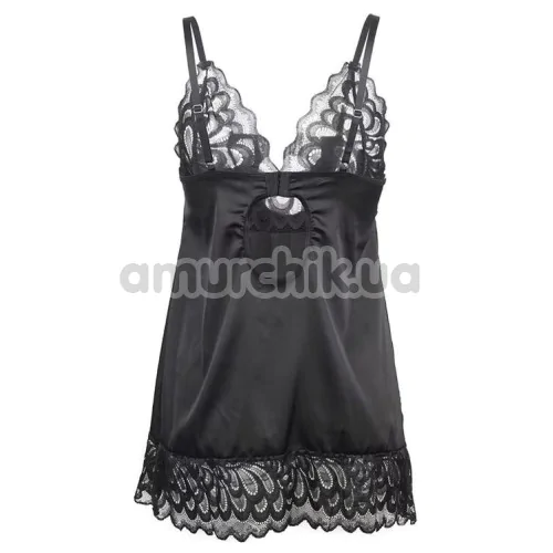Комплект Star Night Dentelle Set, черный: пеньюар + трусики