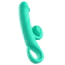 Вибратор Sweet Em Snabbit, бирюзовый - Фото №2