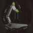 Крепление для мастурбатора Kisstoy Bananasome Rocket X7 - Folding Holder, черное - Фото №4