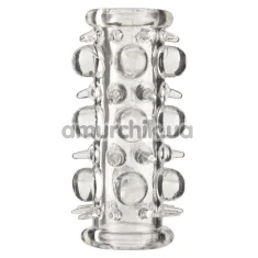 Насадка на пенис Penis Silicone Sleeve, прозрачная - Фото №1