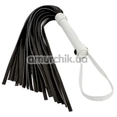 Флоггер Glo Bondage Flogger, белый - Фото №1