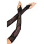 Перчатки Leg Avenue Floral Net Extra Long Gauntlet Arm Warmers, черные - Фото №1