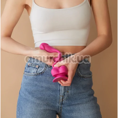 Фалоімітатор Strap-On-Me Sliding Skin Realistic Dildo S, рожевий