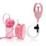 Вакуумна помпа з вібрацією для клітора Butterfly Clitoral Pump, рожева - Фото №1