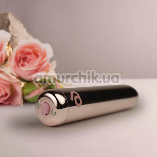 Клиторальный вибратор Rocks-Off Golden Rose, золотой