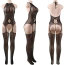 Комбінезон Star Night Net High Top Sexy Bodystocking, чорний - Фото №4