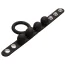 Ерекційне кільце для члена Weighted Silicone Medium C-Ring Ball Stretcher, чорне - Фото №6