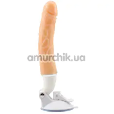 Вибратор Real Touch XXX Adjustability 7.7 Pitch Dildo, телесный - Фото №1