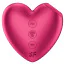 Симулятор орального сексу для жінок з вібрацією Satisfyer Cutie Heart Battery Powered, яскраво-рожевий - Фото №1