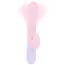 Вибратор с подогревом, ротацией и толчками FoxShow Silicone Heating and Thrusting Vibrator, розовый - Фото №5