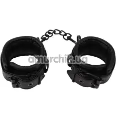 Фіксатори для рук Fierce Euphoria Deluxe Wrist Restraint Cuffs, чорні - Фото №1