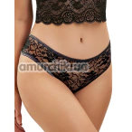 Трусики Star Night Crotchless Knickers, чорні - Фото №1