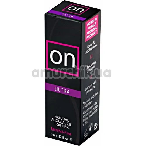 Збуджуюча олія Sensuva On Natural Arousal Oil For Her Ultra, 5 мл