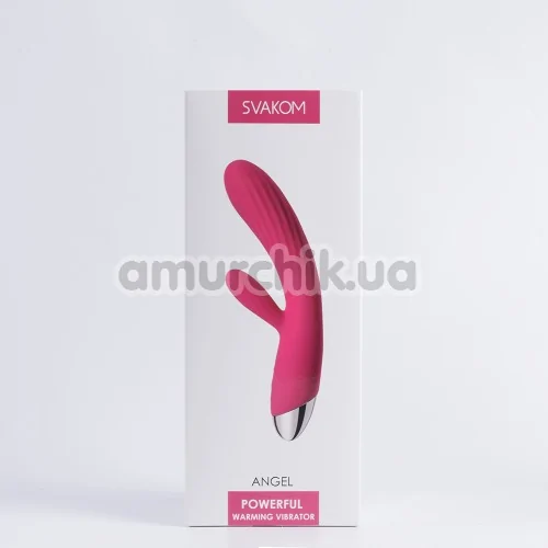 Вібратор з підігрівом Svakom Angel, рожевий