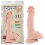 Фаллоимитатор T-skin ReaL BasiX Cock, телесный - Фото №3