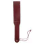 Шльопалка Liebe Seele Wine Red Dual Sensation Leather Spanking Paddle, бордова - Фото №3