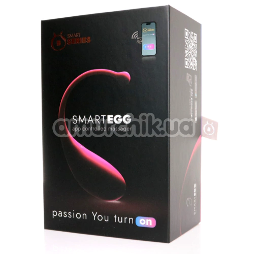 Віброяйце B Series Smart Egg, рожеве